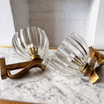 Load image into Gallery viewer, Italian Murano Glass Wall Sconces By Barovier &amp; Toso

