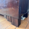 Large French Antique Art Deco Marble Top Cabinet
