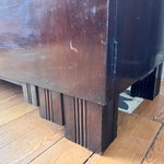 Load image into Gallery viewer, Large French Antique Art Deco Marble Top Cabinet

