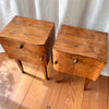 A Pair Of Art Deco Bedside Cabinets