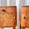 A Pair Of Art Deco Bedside Cabinets