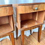 Load image into Gallery viewer, A Pair Of Art Deco Bedside Cabinets
