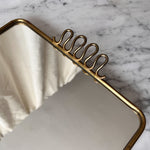 Load image into Gallery viewer, Swedish Vintage Mirrored Brass Tray
