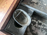 Load image into Gallery viewer, Antique Artist&#39;s Lidded Cabinet On Bobbin Supports With Castors
