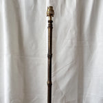 Load image into Gallery viewer, French Brass Faux Bamboo Floor Lamp Attributed To Maison Bagues
