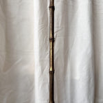 Load image into Gallery viewer, French Brass Faux Bamboo Floor Lamp Attributed To Maison Bagues
