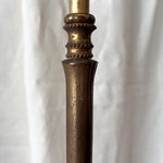 Load image into Gallery viewer, French Brass Faux Bamboo Floor Lamp Attributed To Maison Bagues
