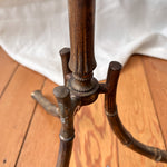 Load image into Gallery viewer, French Brass Faux Bamboo Floor Lamp Attributed To Maison Bagues
