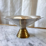 Load image into Gallery viewer, Modernist Silver Plated Decorative Bowl In The Manner Of Christofle
