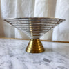 Modernist Silver Plated Decorative Bowl In The Manner Of Christofle