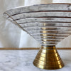 Modernist Silver Plated Decorative Bowl In The Manner Of Christofle