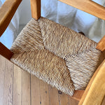 Load image into Gallery viewer, Vintage French Occasional Armchair With Rush Seat
