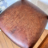Occasional Art Deco Style Arm Chair With Leather Seat Circa 1940s
