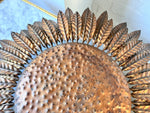 Load image into Gallery viewer, Spanish Mid Century Sunburst Ceiling Light
