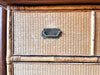 Antique Bamboo Chest Of Drawers