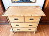 Antique Bamboo Chest Of Drawers