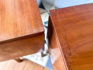 A Pair Of Vintage French Bedside Cabinets Attributed In The Style Of Luleu