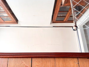 Large Swedish Glas & Tra Sectional Mirror Circa 1950s