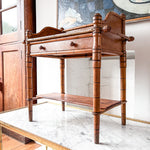 Load image into Gallery viewer, Miniature French Antique Faux Bamboo Washstand
