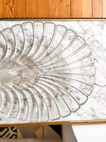 Load image into Gallery viewer, Very Large Vintage Glass Shell Shaped Lobster Platter
