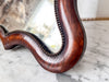 Antique French Mahogany Dressing Table Mirror