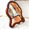 Antique French Mahogany Dressing Table Mirror