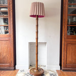 Load image into Gallery viewer, Vintage Faux Bamboo Floor Lamp
