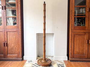 Vintage Faux Bamboo Floor Lamp