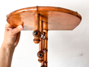 Antique Faux Bamboo Shelf