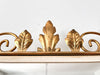 Mid Century French Wall Mirror In A Brass Frame