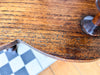 French Antique Side Table With Spindle Supports