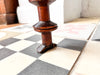 French Antique Side Table With Spindle Supports