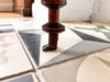 French Antique Side Table With Spindle Supports
