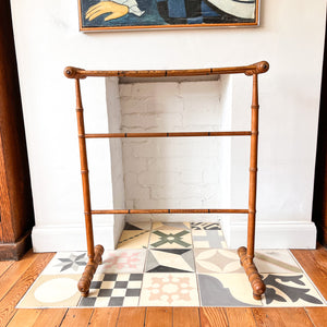 Antique Faux Bamboo Towel Rail