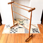 Load image into Gallery viewer, Antique Faux Bamboo Towel Rail
