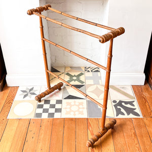 Antique Faux Bamboo Towel Rail