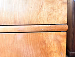 Load image into Gallery viewer, Early 20th Century Marble Top Birch Veneer Swedish Dresser Encrusted With Mother Of Pearl
