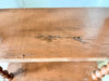 French Vintage Painted Shelf With Spindle Supports