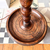 French Vintage Bobbin Floor Lamp