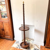 French Vintage Bobbin Floor Lamp