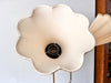 RESERVED - Mid Century Swedish Brass Floor Lamp With Two Fabric Shades