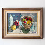 Load image into Gallery viewer, Still Life With Fruit, Swedish Oil On Canvas, Signed
