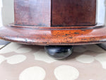 Load image into Gallery viewer, Antique Mahogany Pedestal Side Table
