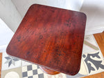 Load image into Gallery viewer, Antique Mahogany Pedestal Side Table
