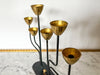 Candlestick By Swedish Modernist Designer Gunnar Ander For Ystad Metall