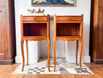 Load image into Gallery viewer, A Pair Of Vintage French Bedside Cabinets
