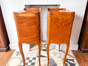 A Pair Of Vintage French Bedside Cabinets