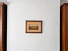 Italian Impressionist Oil On Board Painting, Ochre