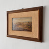 Italian Impressionist Oil On Board Painting, Ochre