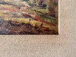 Load image into Gallery viewer, Italian Impressionist Oil On Board Painting, Ochre
